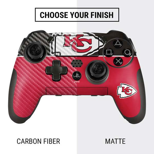 NFL Kansas City Chiefs Zone Block PlayStation Scuf Vantage 2 Controller Skin