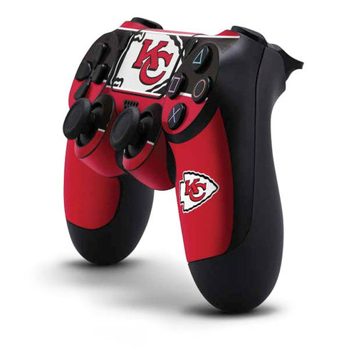 NFL Kansas City Chiefs Zone Block PS4 Controller Skin