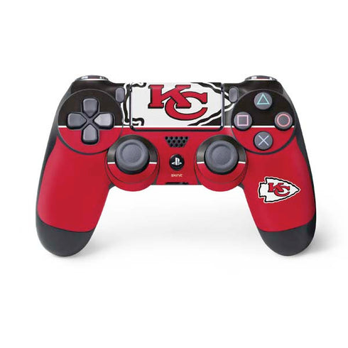NFL Kansas City Chiefs Zone Block PS4 Controller Skin