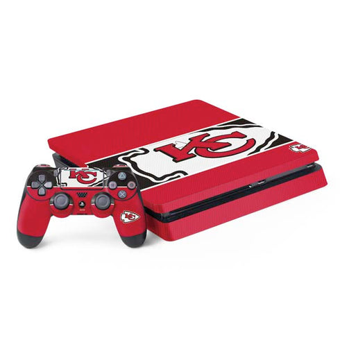 NFL Kansas City Chiefs Zone Block PS4 Slim Bundle Skin