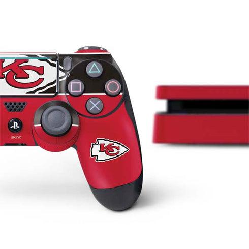 NFL Kansas City Chiefs Zone Block PS4 Slim Bundle Skin
