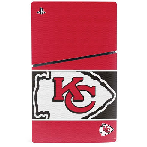 NFL Kansas City Chiefs Zone Block PS5 Slim Disk Bundle Skin