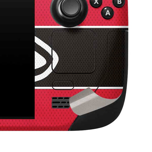 NFL Kansas City Chiefs Zone Block Steam Deck Handheld Gaming Computer Skin