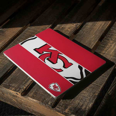 NFL Kansas City Chiefs Zone Block Surface Laptop 2 Skin