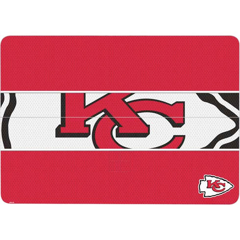 NFL Kansas City Chiefs Zone Block Surface Laptop Studio Skin