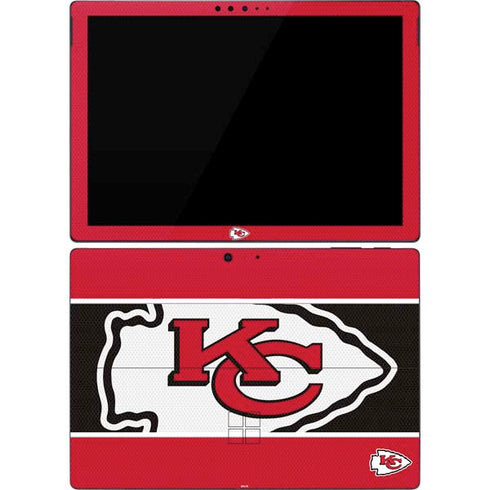 NFL Kansas City Chiefs Zone Block Surface Pro 7 Skin