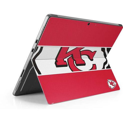 NFL Kansas City Chiefs Zone Block Surface Pro 8 Skin