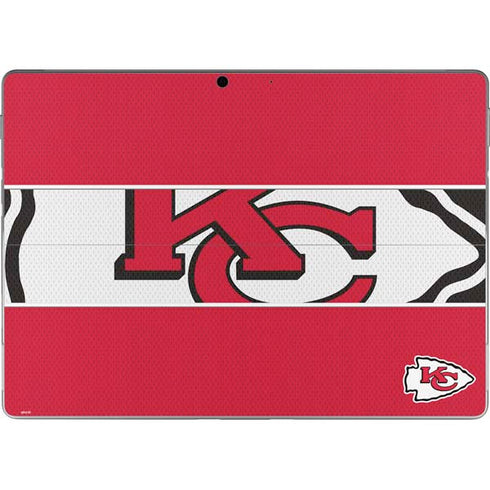 NFL Kansas City Chiefs Zone Block Surface Pro 9 Skin