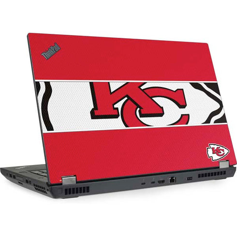 NFL Kansas City Chiefs Zone Block Lenovo ThinkPad Skin