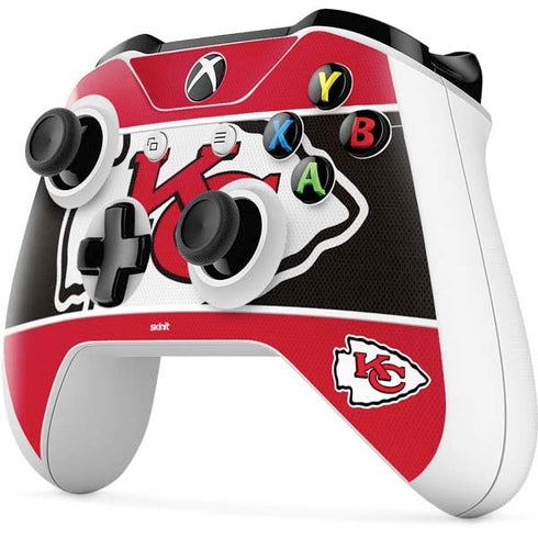 NFL Kansas City Chiefs Zone Block Xbox One S Controller Skin