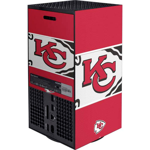 NFL Kansas City Chiefs Zone Block Xbox Series X Bundle Skin