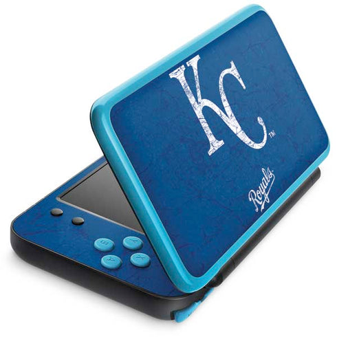 MLB Kansas City Royals - Solid Distressed Nintendo 2DS XL (2017) Skin
