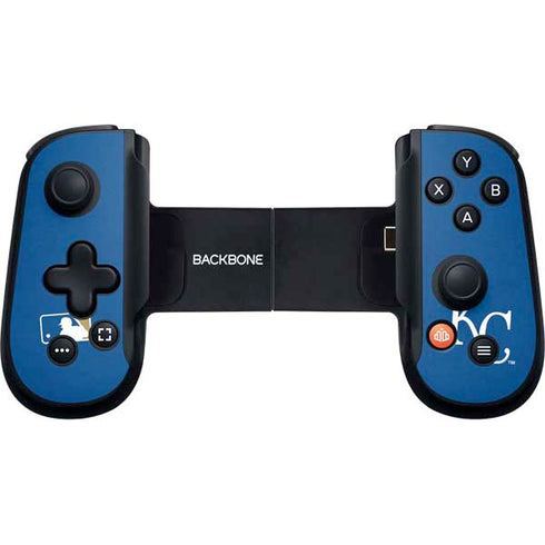 MLB Kansas City Royals - Solid Distressed Backbone One for iPhone Game Controller Skin