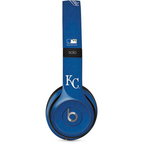 MLB Kansas City Royals - Solid Distressed Beats Solo 2 Wired Skin
