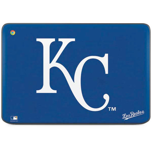 MLB Kansas City Royals - Solid Distressed HP Chromebook Skin