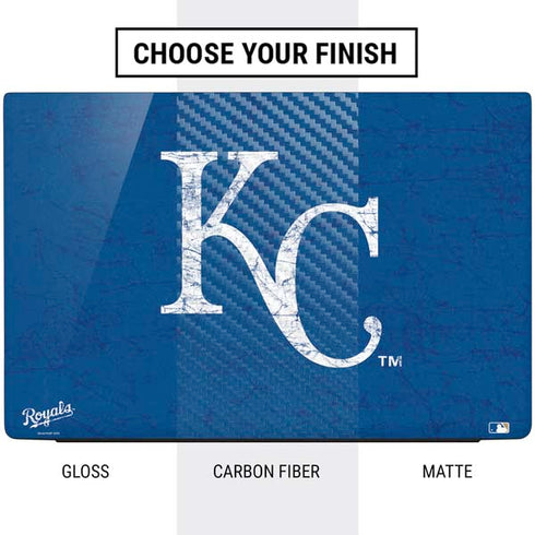 MLB Kansas City Royals - Solid Distressed Dell Vostro Skin