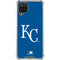 MLB Kansas City Royals - Solid Distressed Galaxy A12 Clear Case