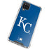 MLB Kansas City Royals - Solid Distressed Galaxy A12 Clear Case