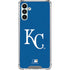 MLB Kansas City Royals - Solid Distressed Galaxy A13 5G Clear Case