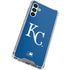 MLB Kansas City Royals - Solid Distressed Galaxy A13 5G Clear Case
