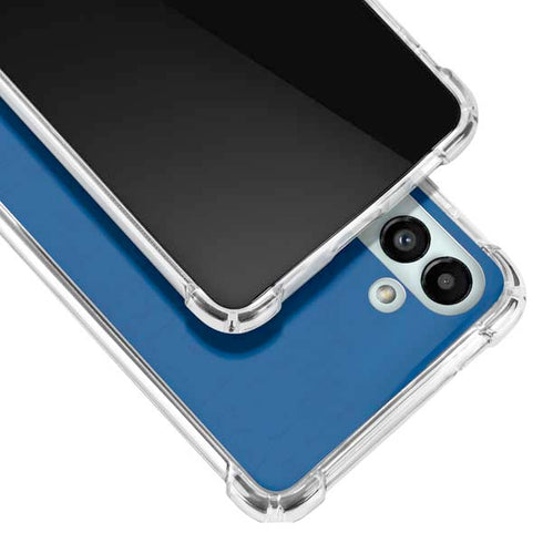 MLB Kansas City Royals - Solid Distressed Galaxy A13 5G Clear Case