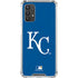 MLB Kansas City Royals - Solid Distressed Galaxy A32 5G Clear Case
