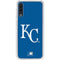MLB Kansas City Royals - Solid Distressed Galaxy A50 Clear Case