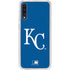 MLB Kansas City Royals - Solid Distressed Galaxy A50 Clear Case