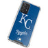 MLB Kansas City Royals - Solid Distressed Galaxy A52 5G Clear Case
