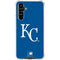 MLB Kansas City Royals - Solid Distressed Galaxy A54 5G Clear Case