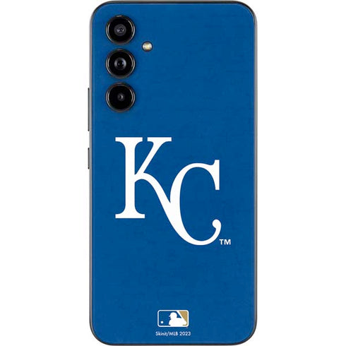 MLB Kansas City Royals - Solid Distressed Galaxy A54 5G Skin