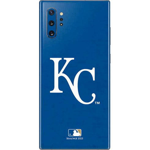 MLB Kansas City Royals - Solid Distressed Galaxy Note 10 Plus Skin