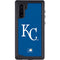 MLB Kansas City Royals - Solid Distressed Galaxy Note 10 Waterproof Case