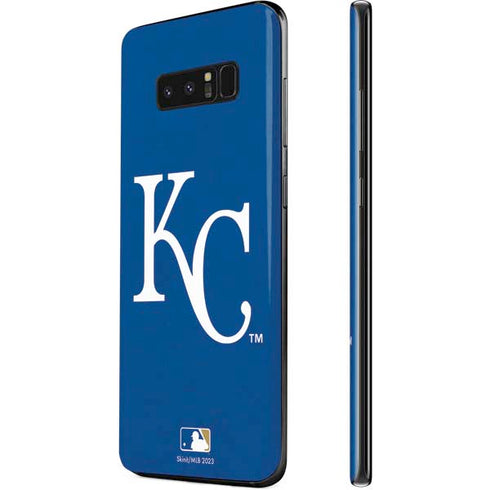 MLB Kansas City Royals - Solid Distressed Galaxy Note 8 Skin