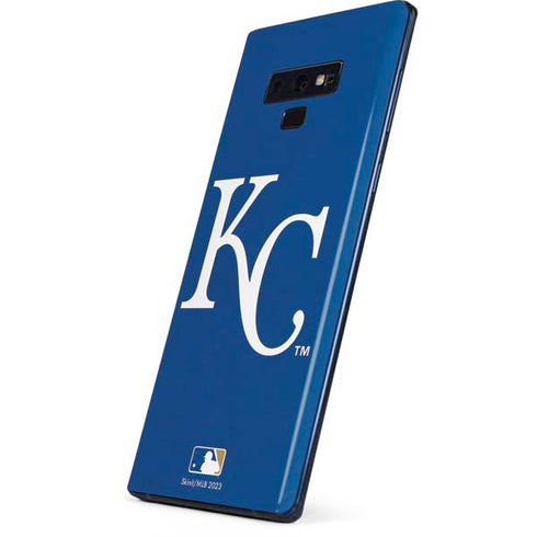 MLB Kansas City Royals - Solid Distressed Galaxy Note 9 Skin