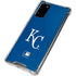 MLB Kansas City Royals - Solid Distressed Galaxy Note20 5G Clear Case
