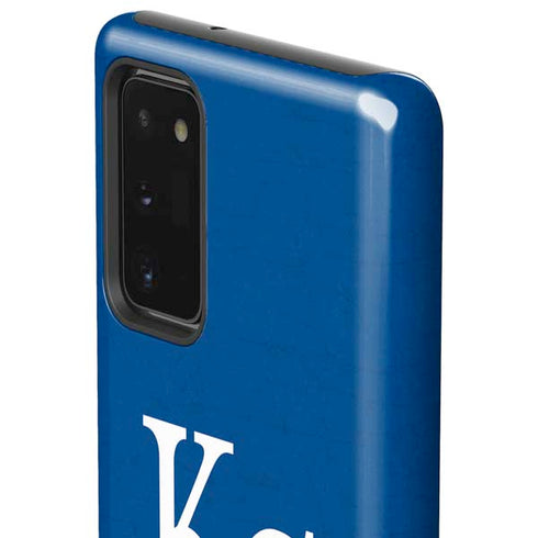MLB Kansas City Royals - Solid Distressed Galaxy Note20 5G Pro Case