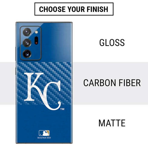 MLB Kansas City Royals - Solid Distressed Galaxy Note20 Ultra 5G Skin