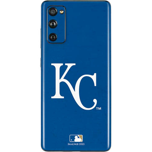 MLB Kansas City Royals - Solid Distressed Galaxy S20 Fan Edition Skin