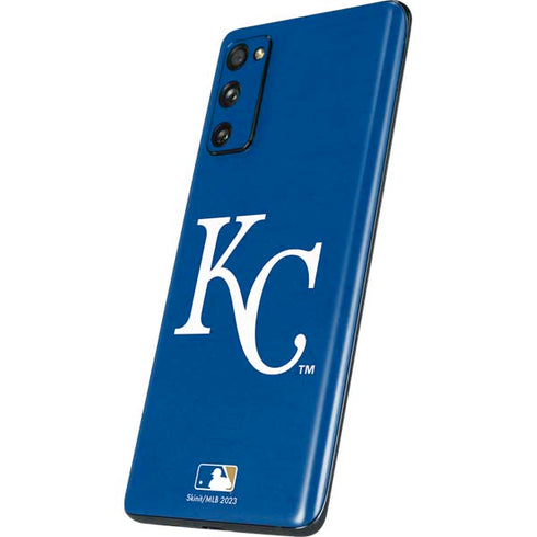 MLB Kansas City Royals - Solid Distressed Galaxy S20 Fan Edition Skin