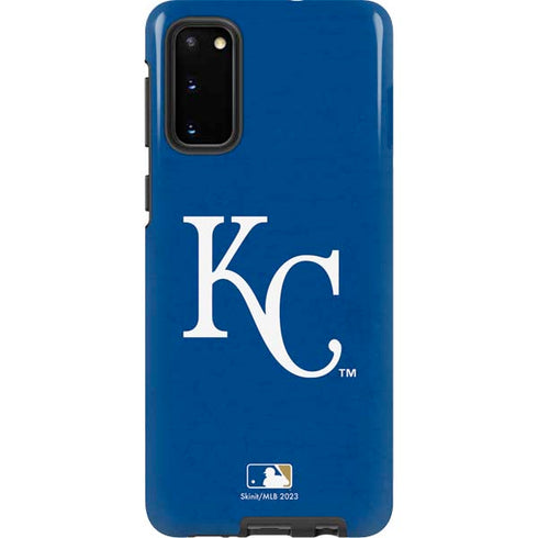 MLB Kansas City Royals - Solid Distressed Galaxy S20 Pro Case
