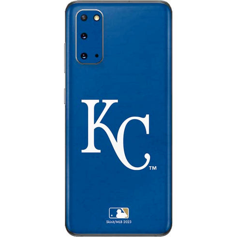 MLB Kansas City Royals - Solid Distressed Galaxy S20 Skin