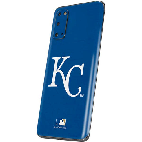 MLB Kansas City Royals - Solid Distressed Galaxy S20 Skin