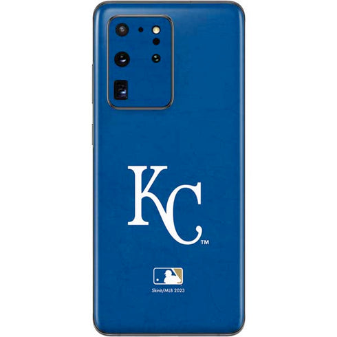 MLB Kansas City Royals - Solid Distressed Galaxy S20 Ultra 5G Skin