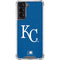 MLB Kansas City Royals - Solid Distressed Galaxy S21 5G Clear Case