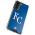 MLB Kansas City Royals - Solid Distressed Galaxy S21 5G Clear Case