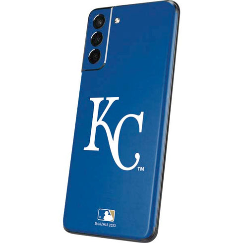 MLB Kansas City Royals - Solid Distressed Galaxy S21 5G Skin