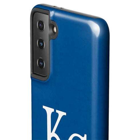 MLB Kansas City Royals - Solid Distressed Galaxy S21 Plus 5G Pro Case