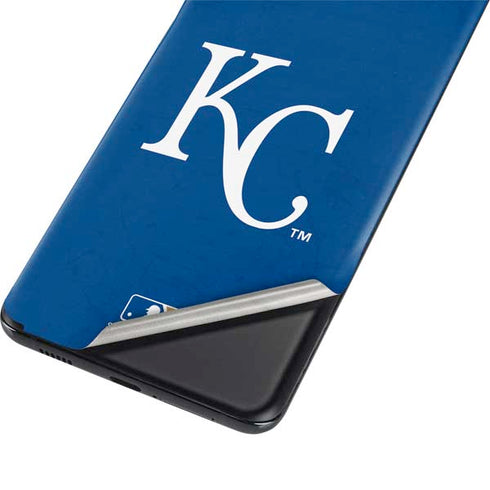 MLB Kansas City Royals - Solid Distressed Galaxy S21 Plus 5G Skin