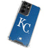 MLB Kansas City Royals - Solid Distressed Galaxy S21 Ultra 5G Clear Case